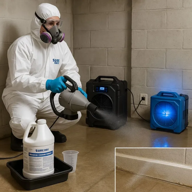 Sanitization and Odor Removal process in Rutland, WI